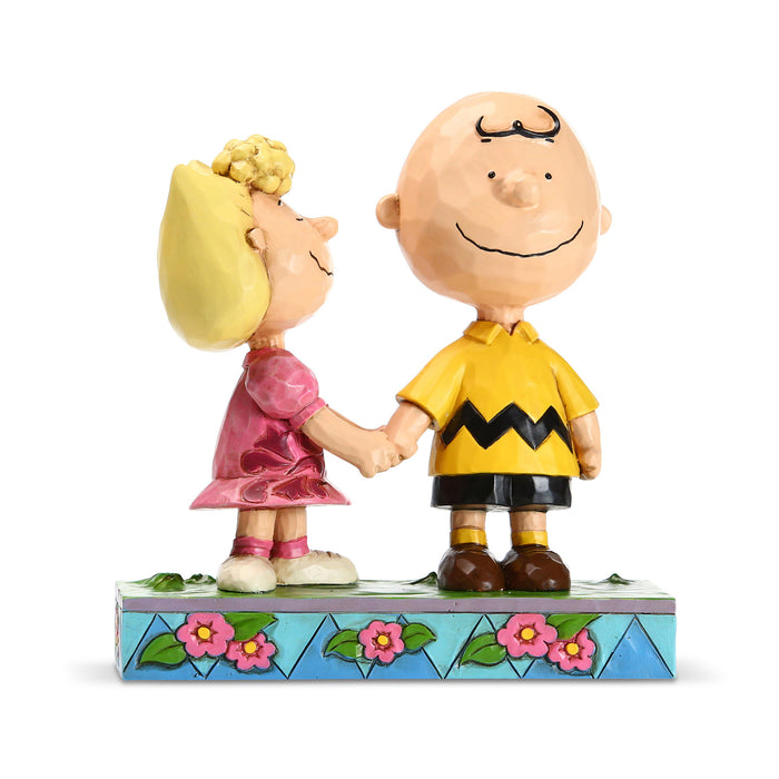 Jim Shore Peanuts - Charlie Brown & Sally Figurine 6005949