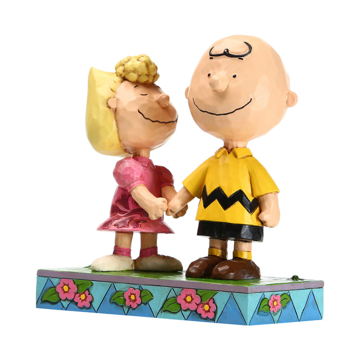 Jim Shore Peanuts - Charlie Brown & Sally Figurine 6005949