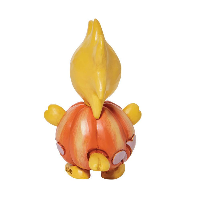 Jim Shore Peanuts - Woodstock Jack-O-Lantern Pumpkin Figurine 6010319