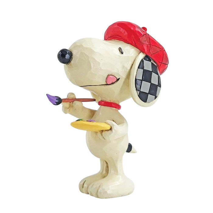 Jim Shore x Peanuts - Artist Dog Snoopy Figurine 6011956
