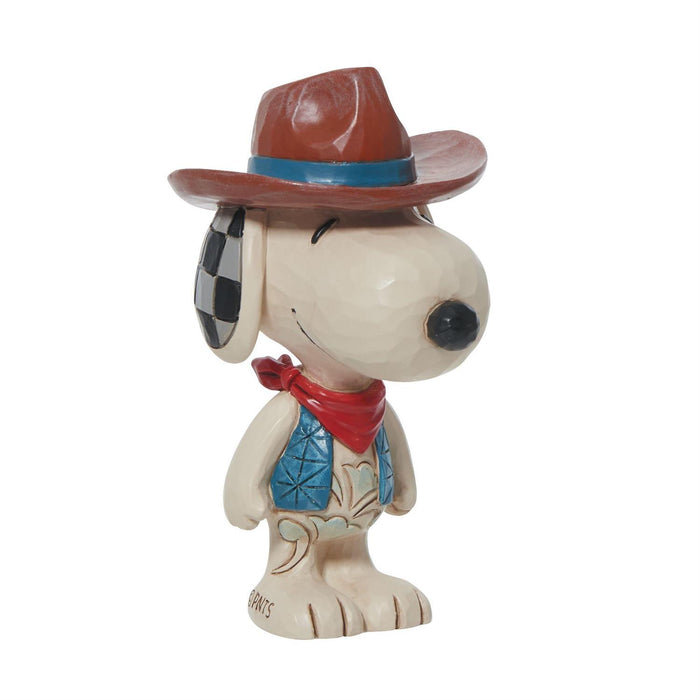 Jim Shore x Peanuts - Cowboy Snoopy Figurine 6013038