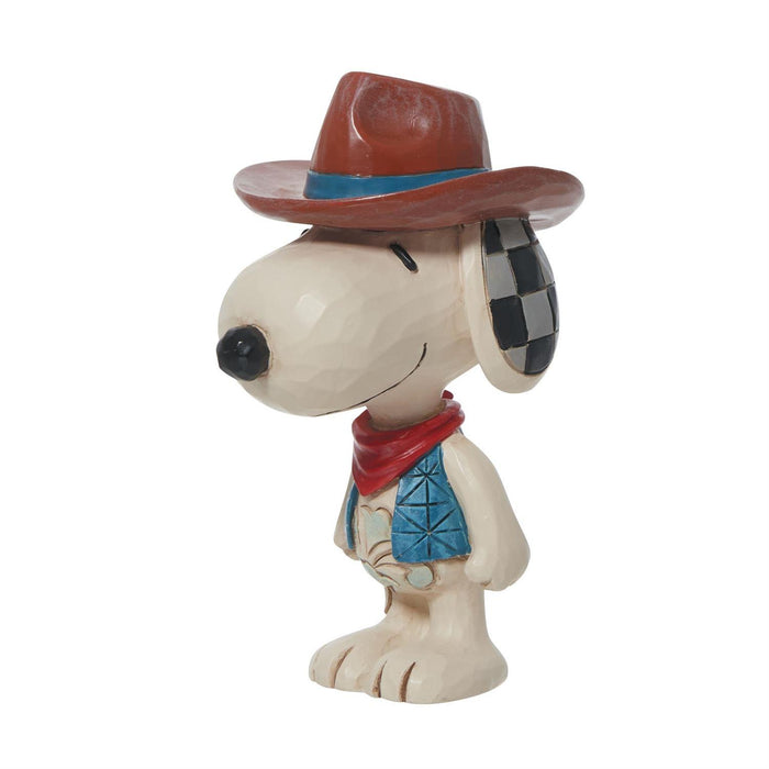 Jim Shore x Peanuts - Cowboy Snoopy Figurine 6013038