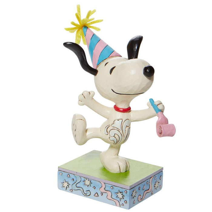 Jim Shore x Peanuts - Party Animal Snoopy Figurine 6010116