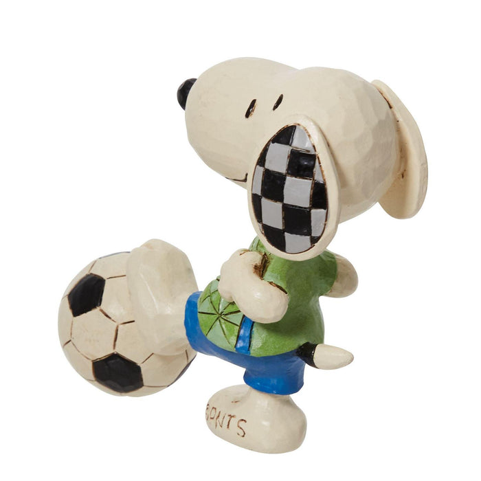 Jim Shore x Peanuts - Snoopy Soccer Player Dog Figurine 6011958