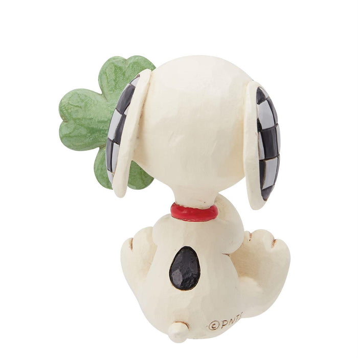 Jim Shore x Peanuts - Snoopy with Clover Leaf Figurine 6014341