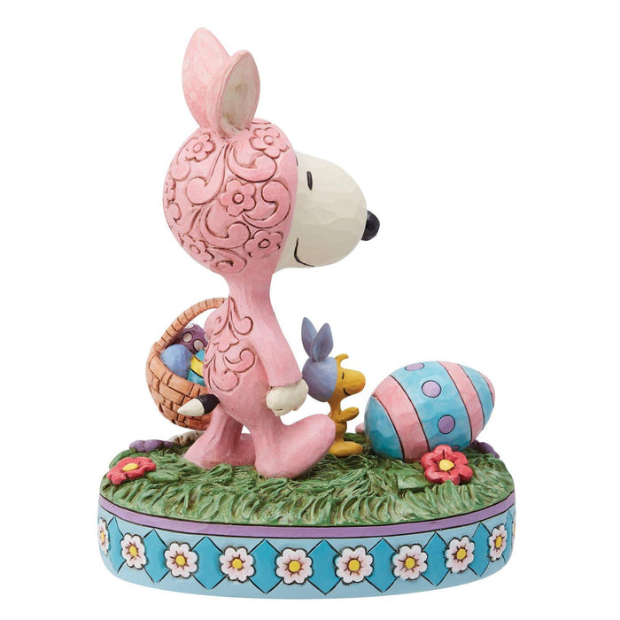 Jim Shore x Peanuts - Snoopy & Woodstock Easter Figurine 6014343