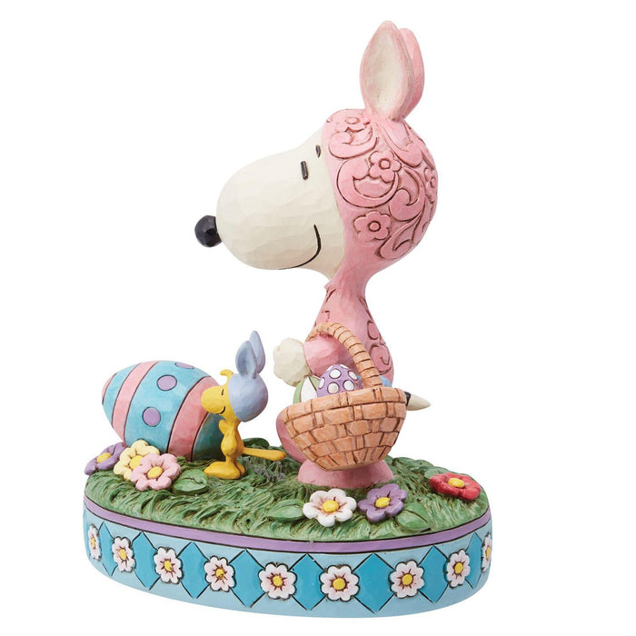 Jim Shore x Peanuts - Snoopy & Woodstock Easter Figurine 6014343
