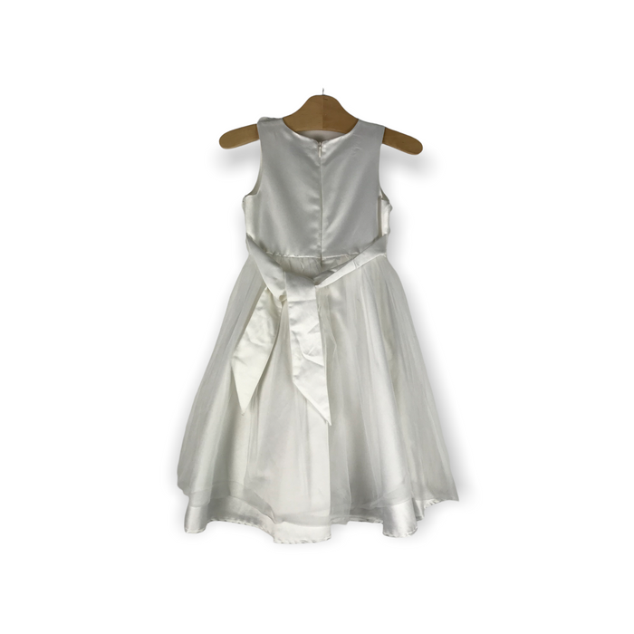 John Rocha 4-5 years white floral formal dress