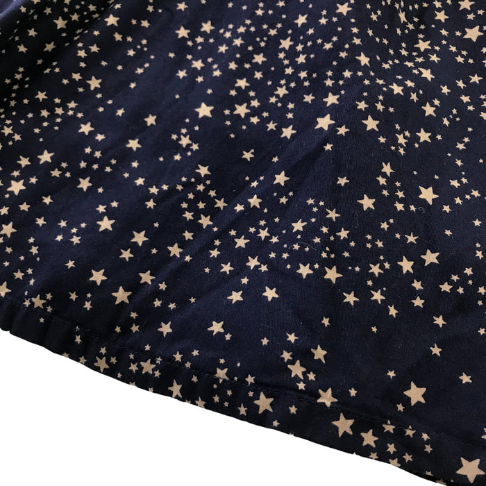 Johnnie B 13-14 years navy blue starry cropped top