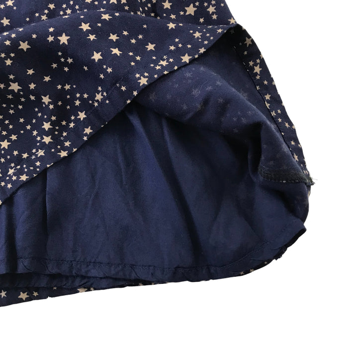 Johnnie B 13-14 years navy blue starry cropped top