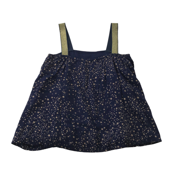 Johnnie B 13-14 years navy blue starry cropped top