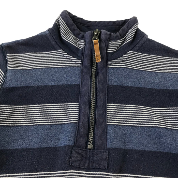 Joules 9-10 years blue and grey striped sweater