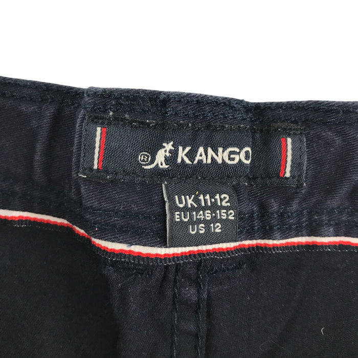 Kangol 11-12 years navy blue chino style shorts