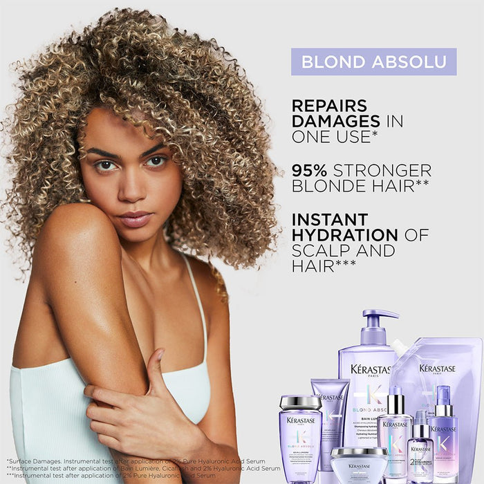 Kerastase Blond Absolu Bain Lumiere Shampoo For Blonde Hair 500ml - Beauty Tribe