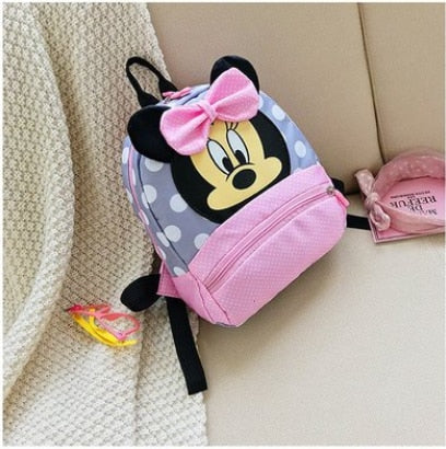 Kids Cartoon Mickey & Minnie Backpacks