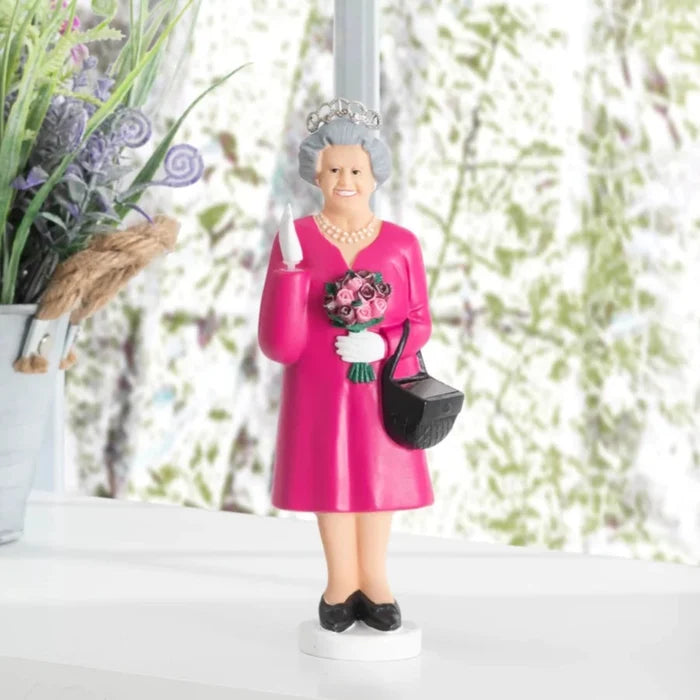 Kikkerland - Queen Elizabeth II Solar Energy Powered Waving Statue (Platinum Jubilee Edition)