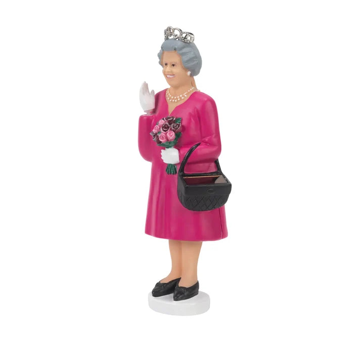 Kikkerland - Queen Elizabeth II Solar Energy Powered Waving Statue (Platinum Jubilee Edition)