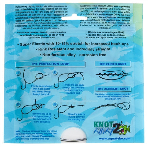 Knot 2 Kinky Nickel-Titanium Leader Wire