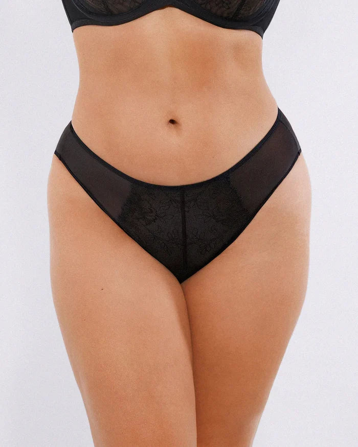 Lace Glamour™ AirSlim® Comfy Mid-Rise Brief