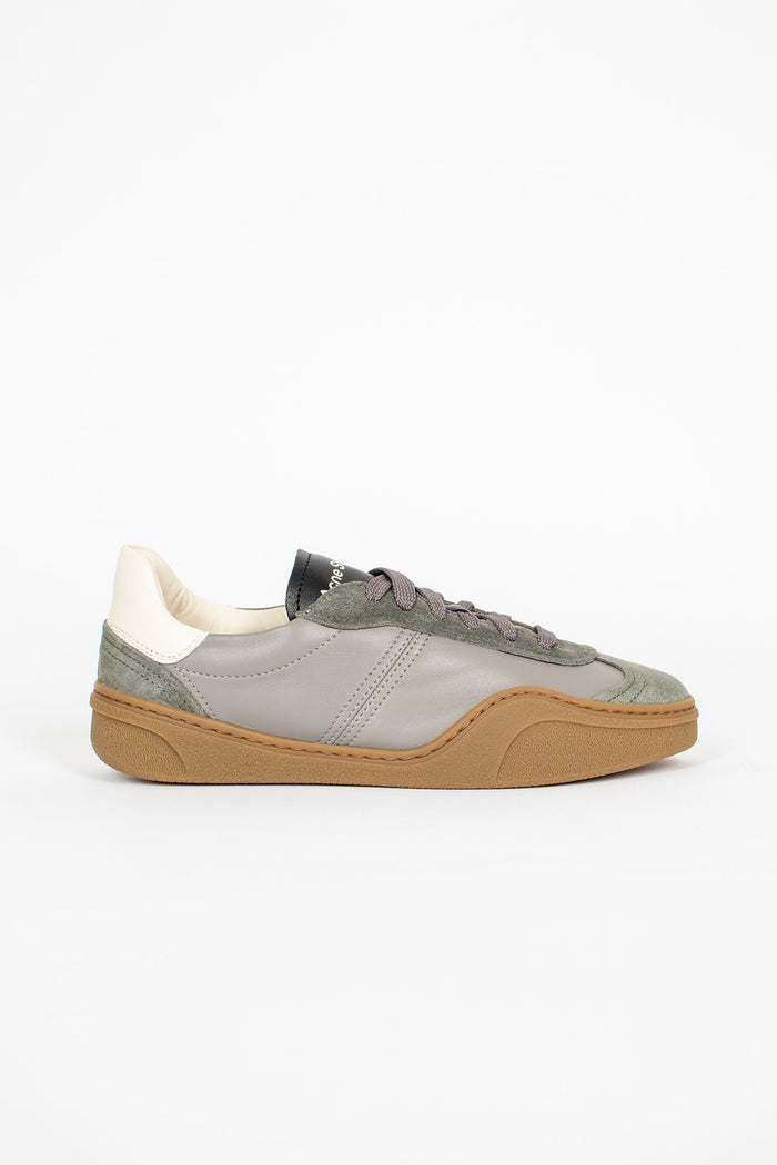 Lace Up Sneakers Multi Grey