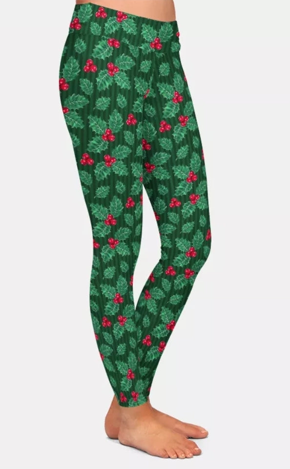 Ladies 12 Days Of Christmas & Festive Leggings