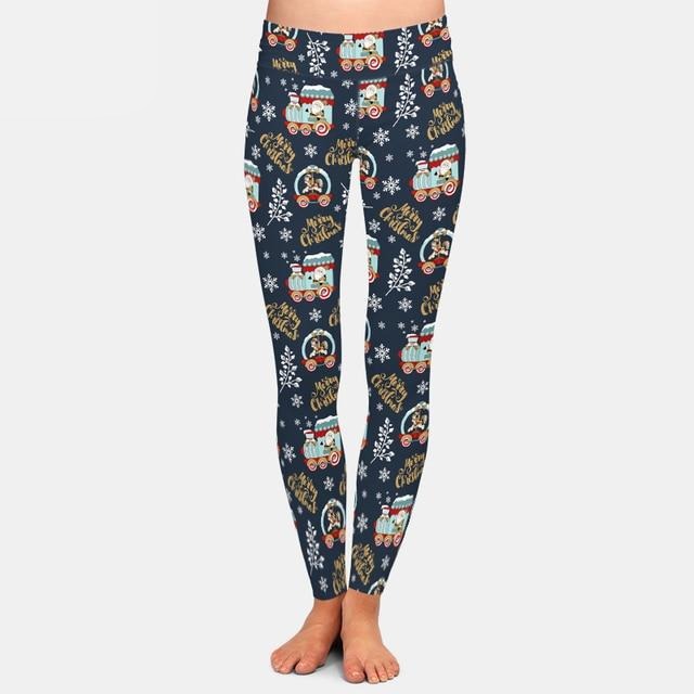Ladies Assorted Christmas Printed Leggings - OVER 25 DESIGNS