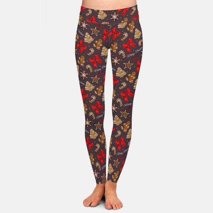 Ladies Assorted Christmas Printed Leggings - OVER 25 DESIGNS