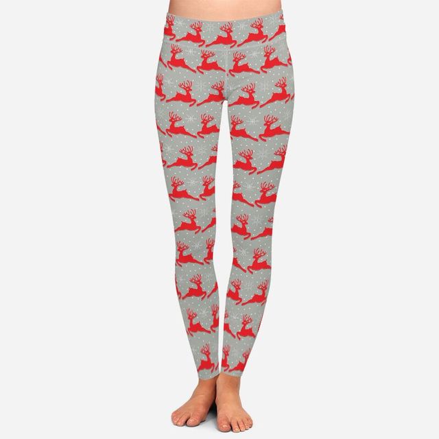 Ladies Assorted Christmas Printed Leggings - OVER 25 DESIGNS