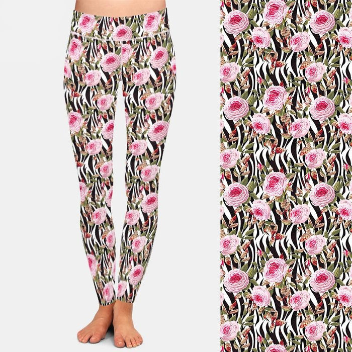 Ladies Fashion Beautiful Assorted Printed Leggings