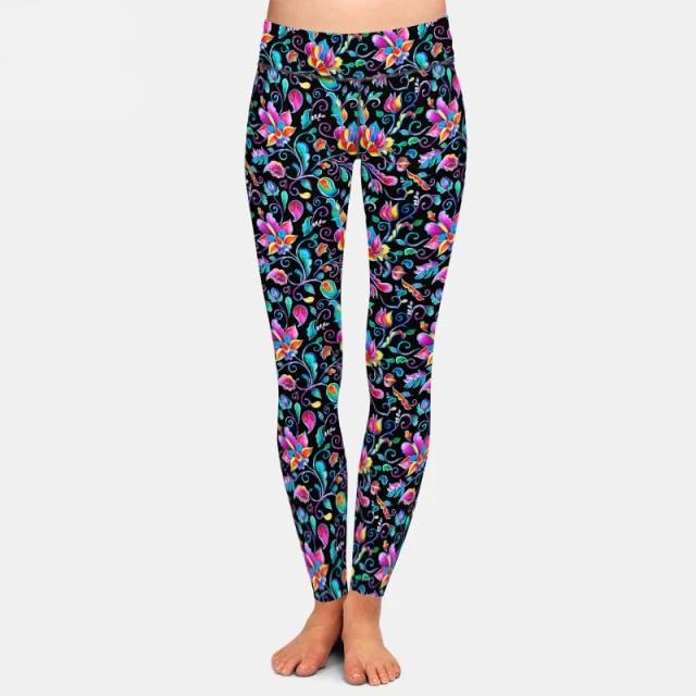Ladies Fashion Beautiful Assorted Printed Leggings