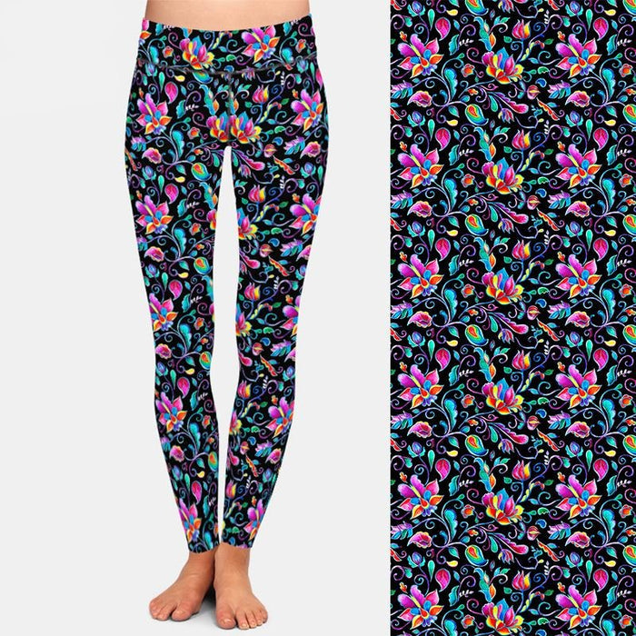Ladies Fashion Beautiful Assorted Printed Leggings