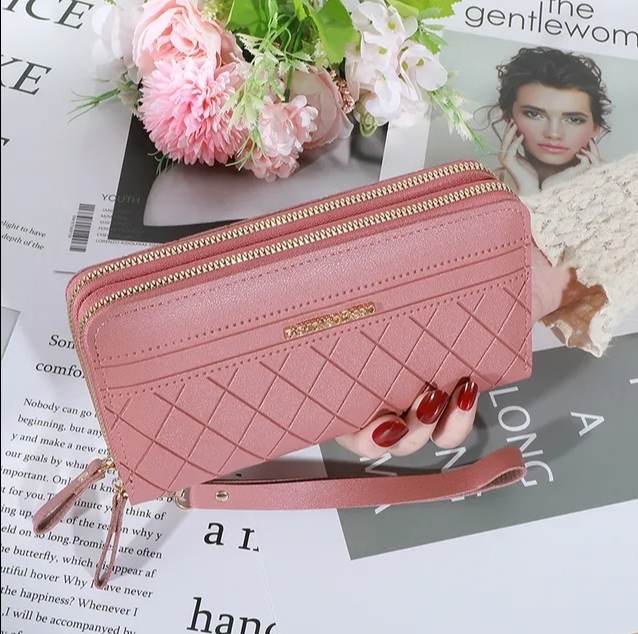 Ladies Long PU Leather Wallets
