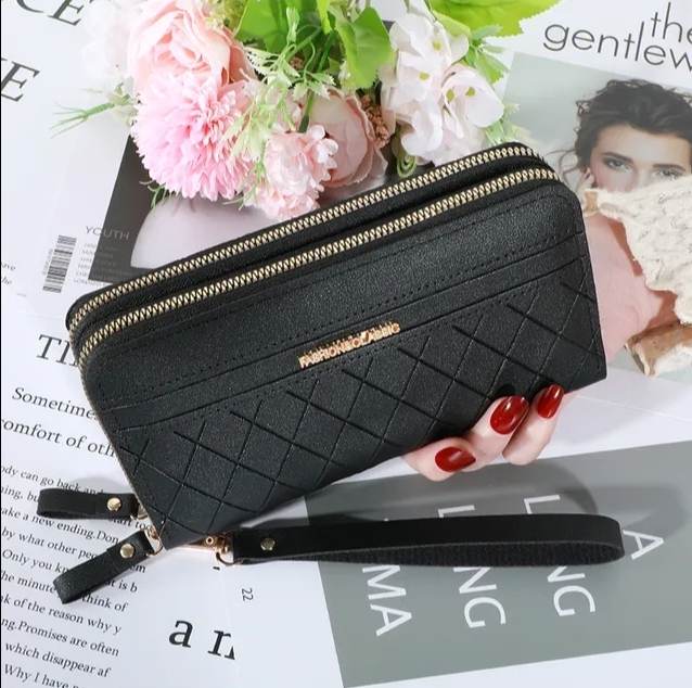 Ladies Long PU Leather Wallets