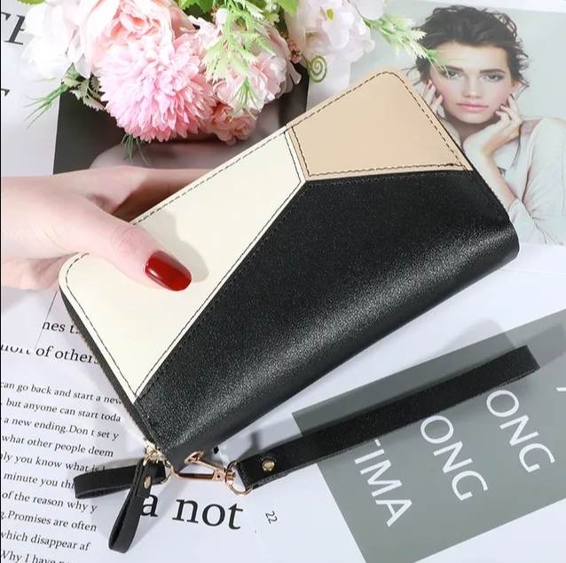 Ladies Long PU Leather Wallets