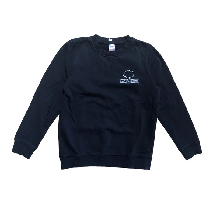Langside primary navy crewneck school sweatshirt