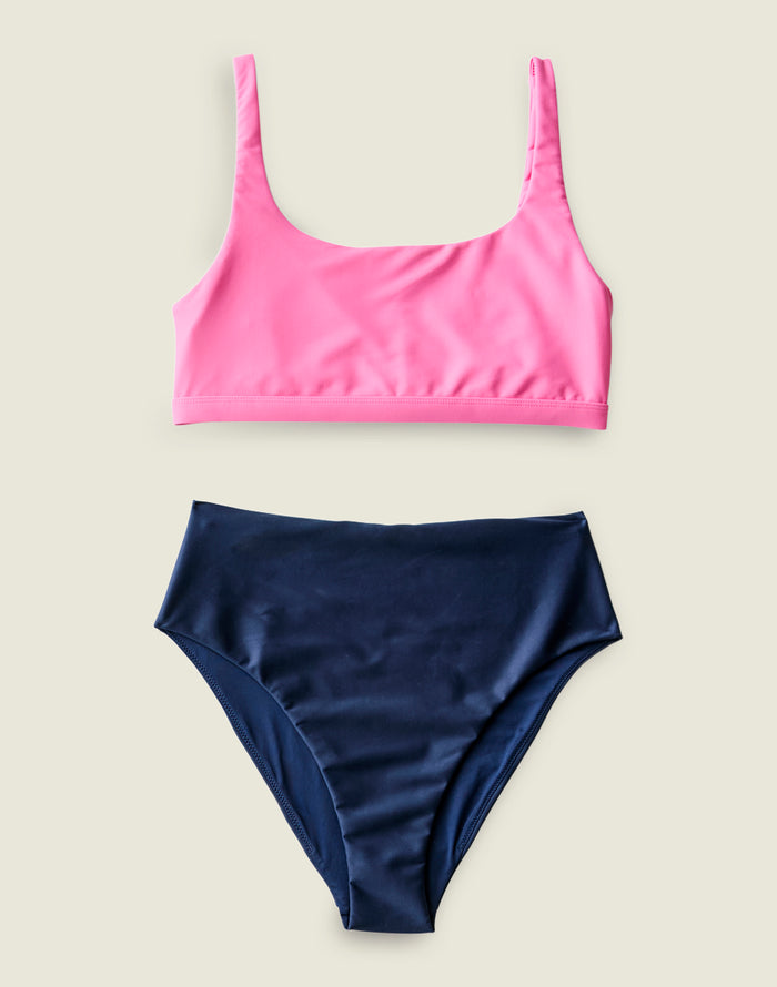 Lani Compression Bottom: Navy