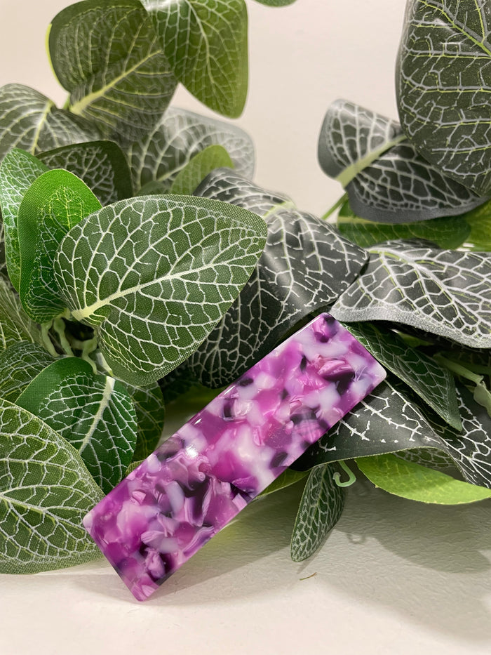 Large Acid Barrette Fashion Hair Clip