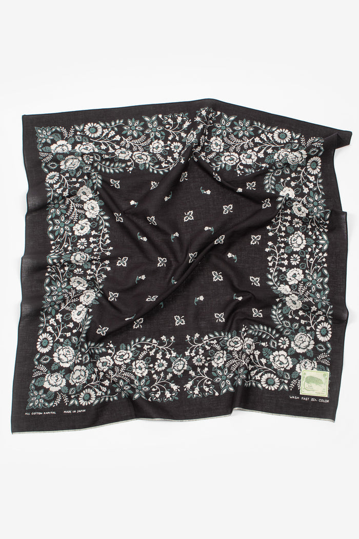 Large Churchill Garden Bandana Black