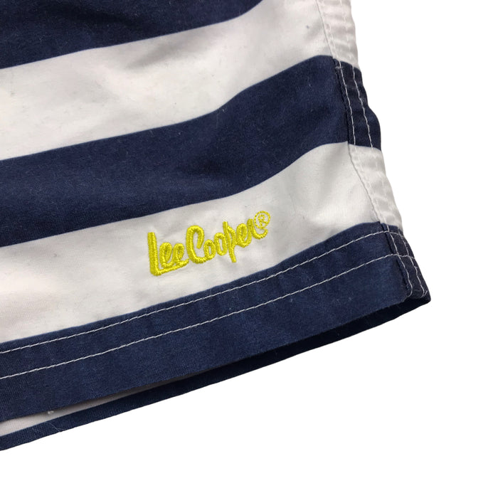 Lee Cooper 7-8 years navy yellow swim trunks