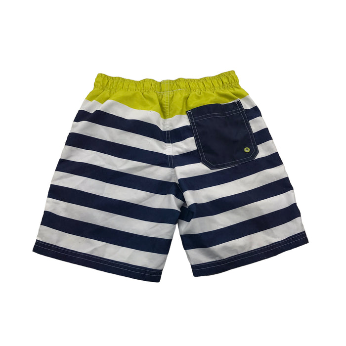 Lee Cooper 7-8 years navy yellow swim trunks