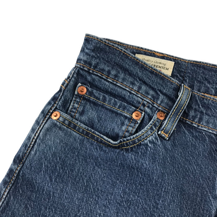 Levi's w29 l34 blue slim fit slightly stretchy jeans