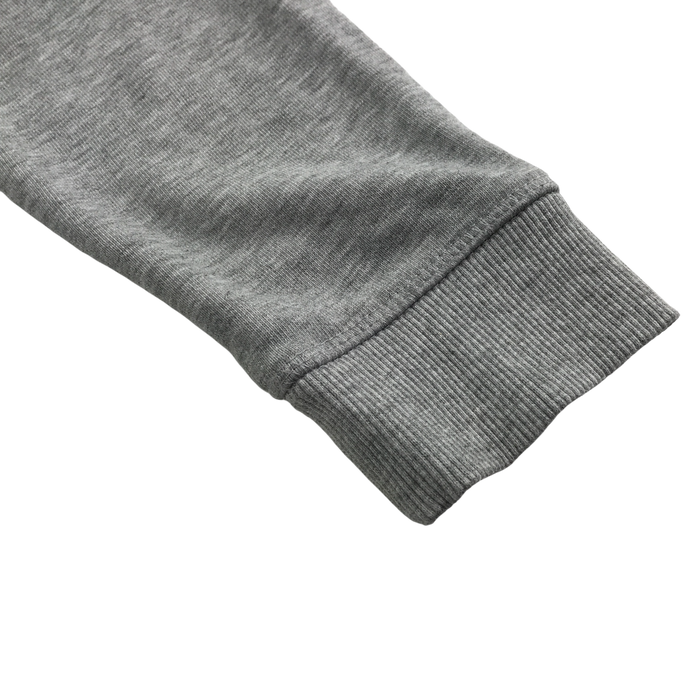 Light grey unisex crew neck sweatshirt school jumper