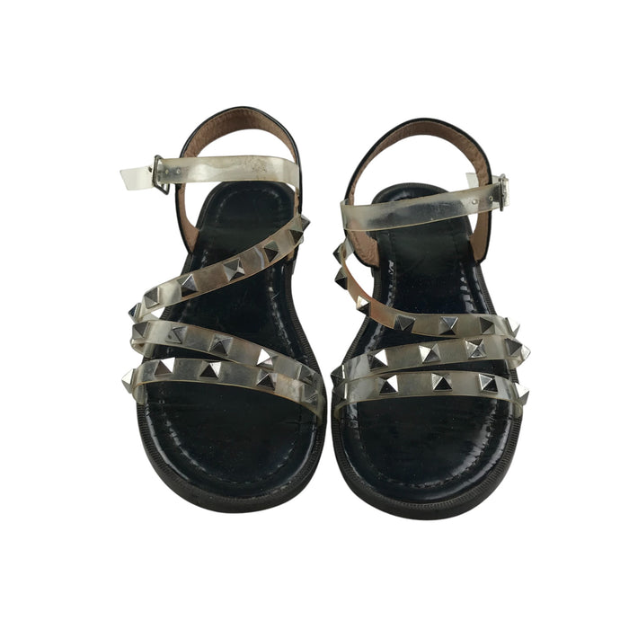 Lilley size UK 13 (jr) black sandals