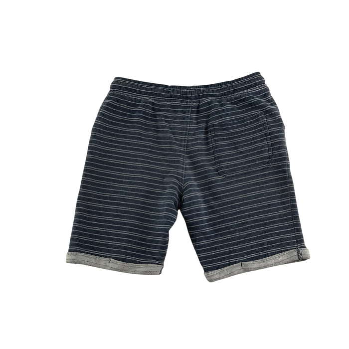 Lily&Dan 9-10 years navy and white striped cotton shorts