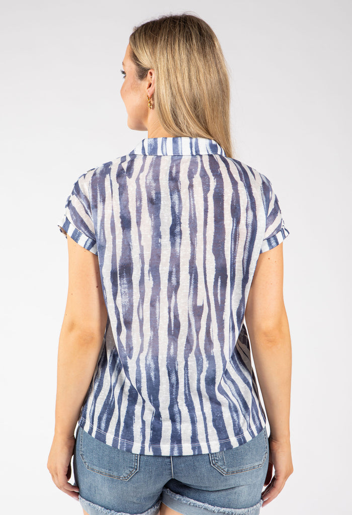 Limura Zebra Print Top