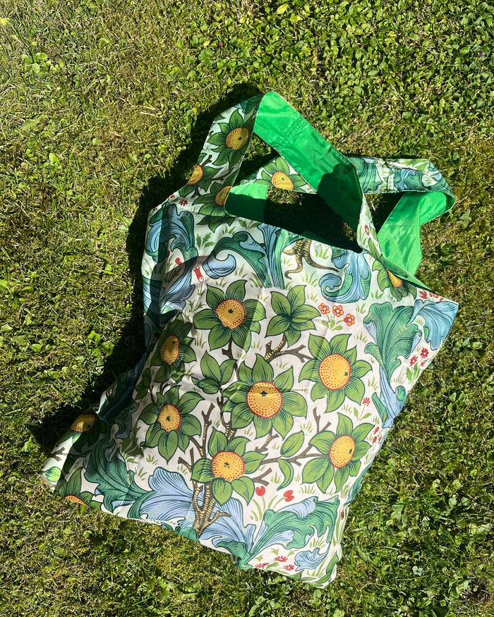 LOQI Museum Art Recycled Tote Bag - Orchard Dearle by William Morris
