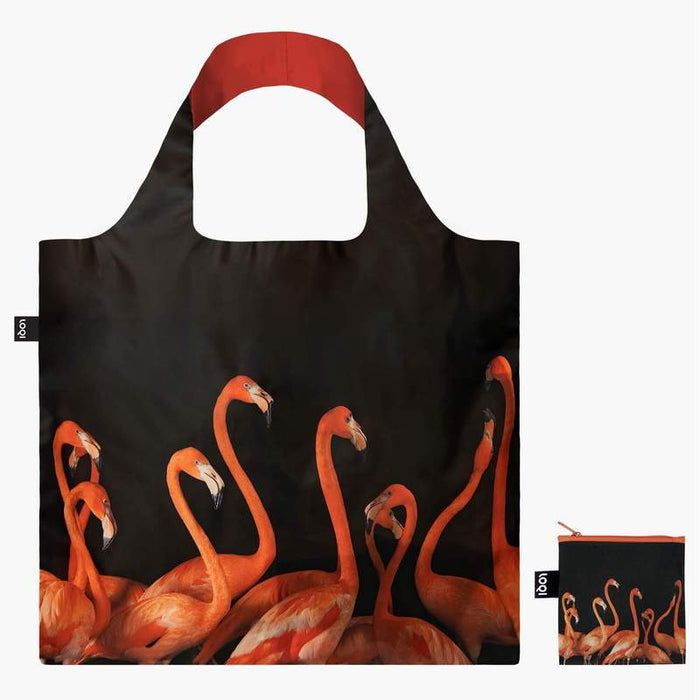 LOQI Tote Bag - Flamingos by National Geographic