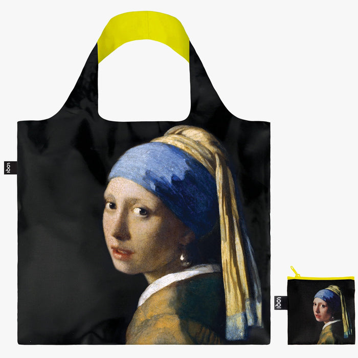 LOQI Tote Bag - Girl with a Pearl Earring by Johannes Vermeer