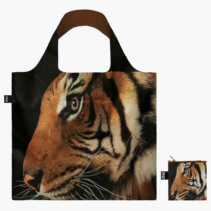 LOQI Tote Bag - Malayan Tiger by National Geographic