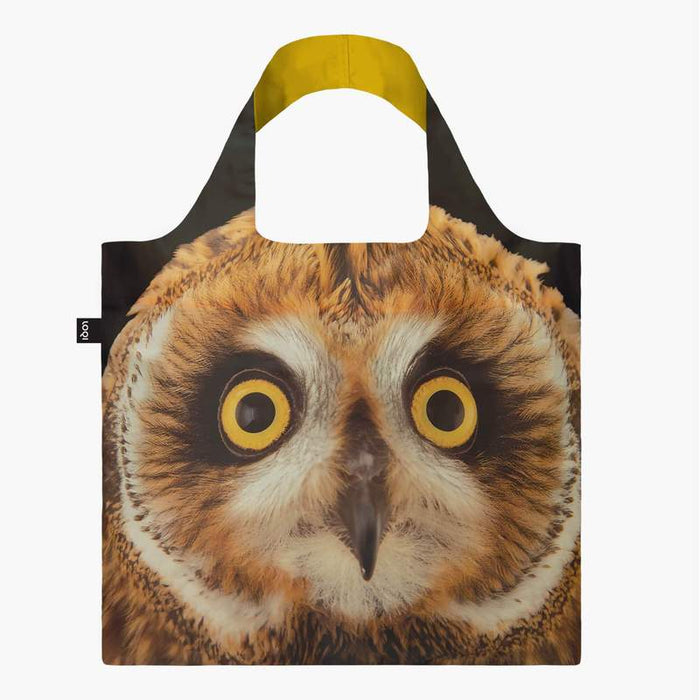 LOQI Tote Bag - Short Eared Owl by National Geographic